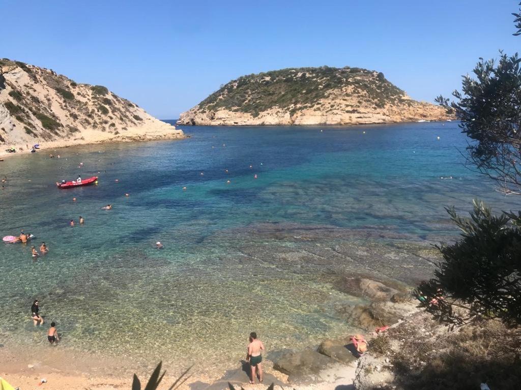 Acogedor Y Precioso Atico En Javea Primera Linea Playa Exterior foto