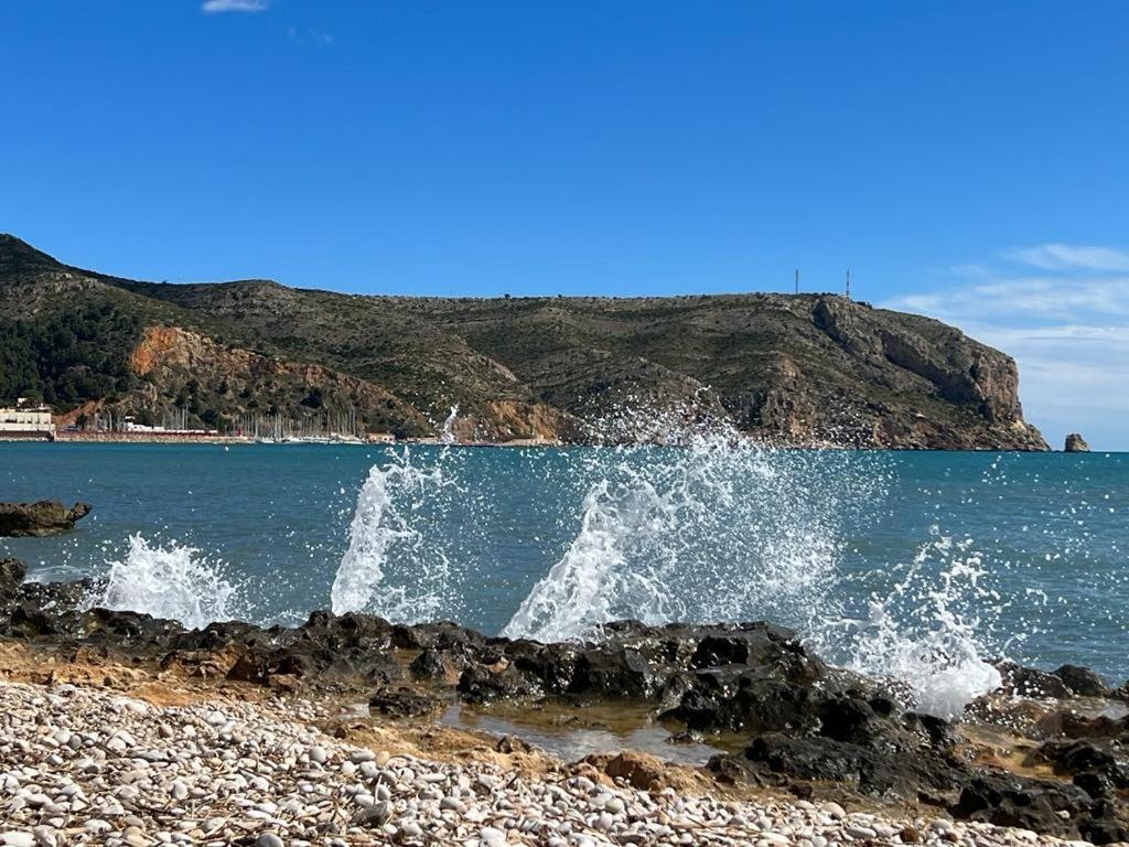 Acogedor Y Precioso Atico En Javea Primera Linea Playa Exterior foto